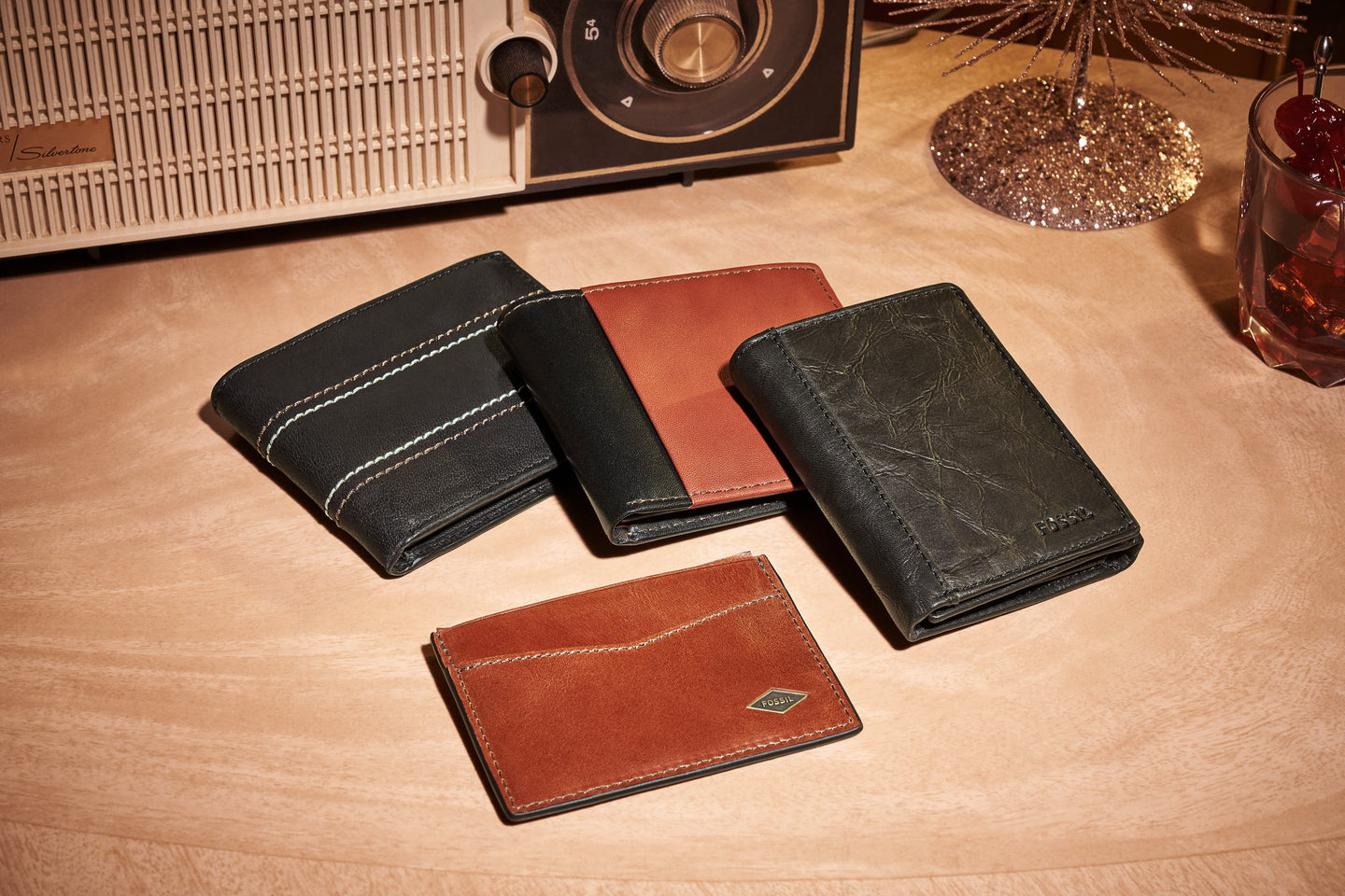 Fossil and Nixon Leather Accessories