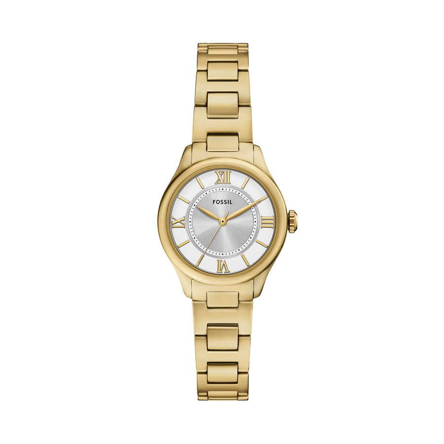 FOSSIL GILMORE GOLD TONE STAINLESS STEEL 28MM
