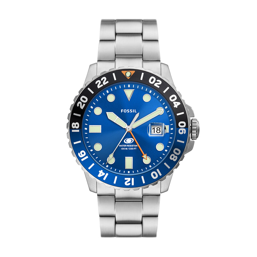 FS5991 BLUE GMT FOSSIL