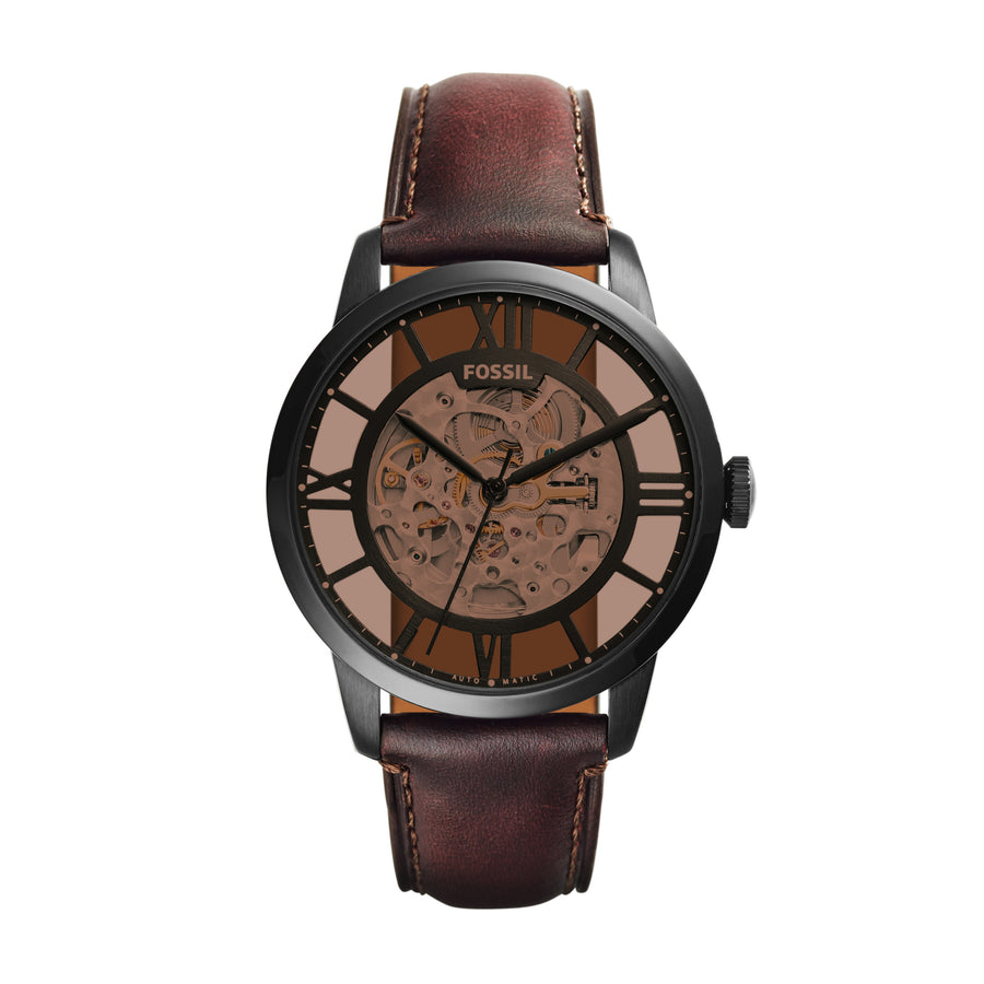 ME3098 TOWNSMEN AUTOMATIC LEATHER FOSSIL 